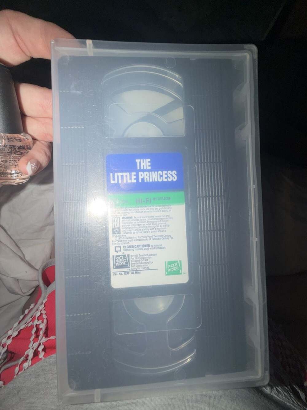 The Little Princess (1939) Shirley Temple Vintage VHS Tape, 1995 Fox Video